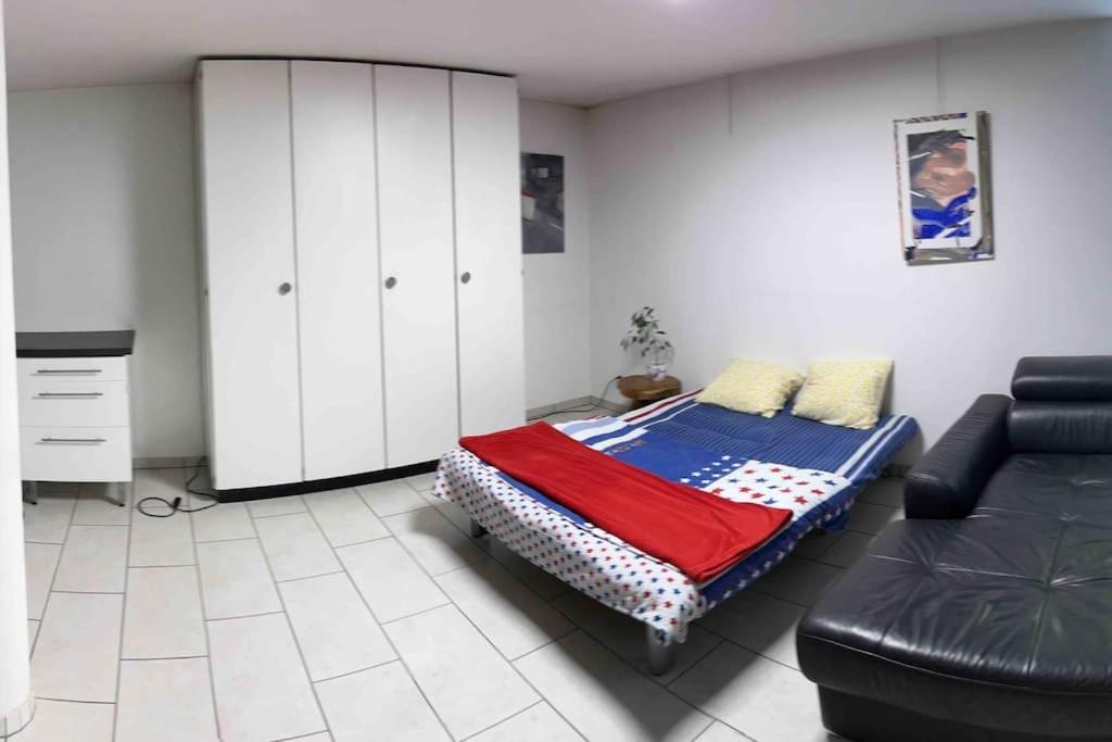 Basel - 5 Mins Away - Modern Basement Studio With Kitchen 35M2 In Muttenz Exterior foto